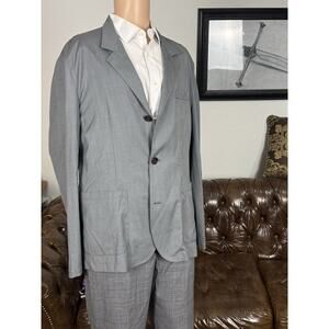 Brunello Cucinelli Leisure Jacket XXL 48 US Wool Silk Unstructured NWOT Summer
